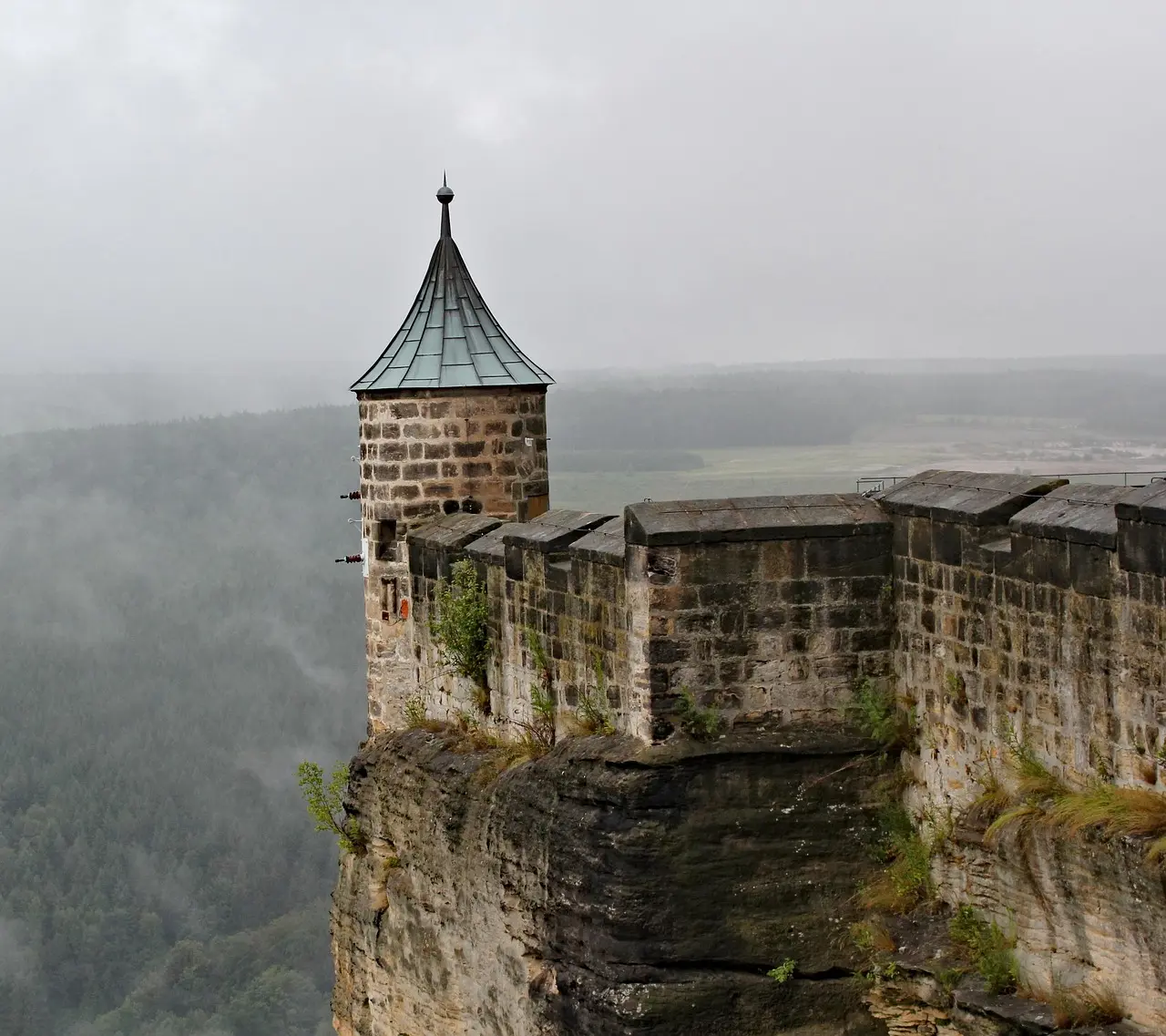Blick auf die Festung Königstein