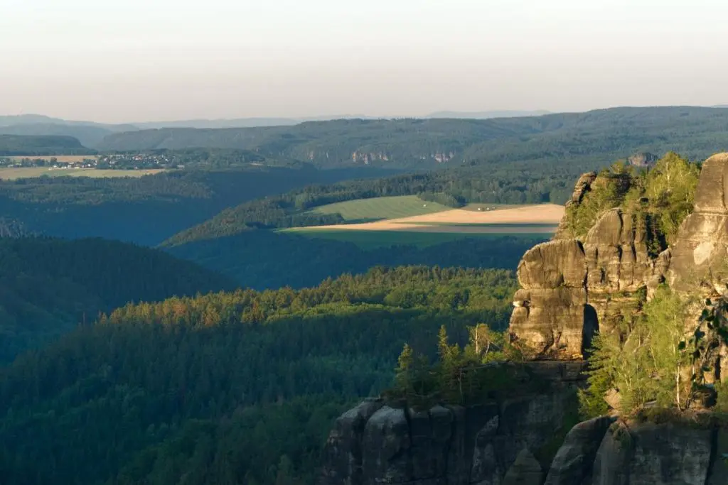 Natur rund um die Ferienwohnung Zum Lilienstein in Waltersdorf