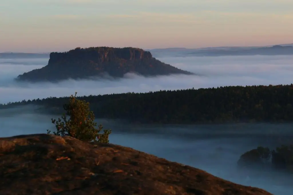 Landschaft der Sächsischen Schweiz